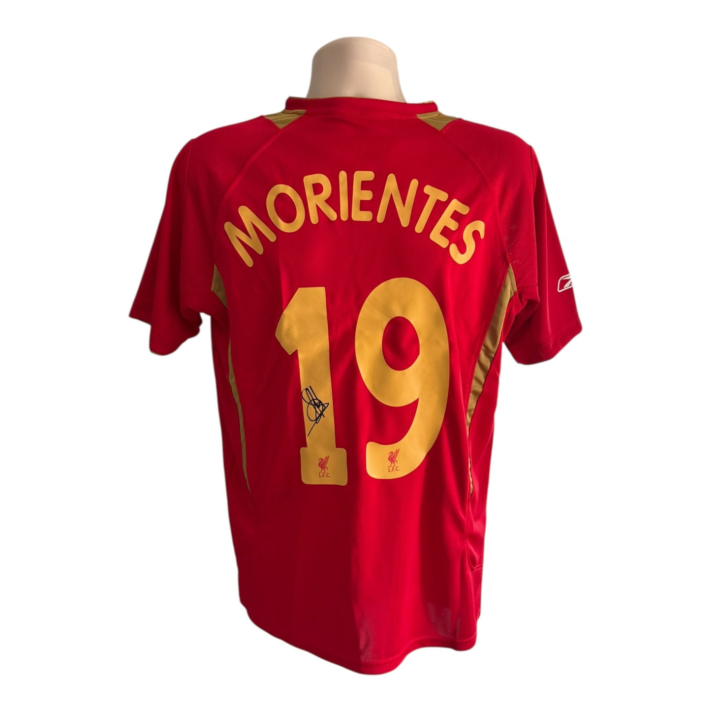 Fernando Morientes hand signed 2006 shirt