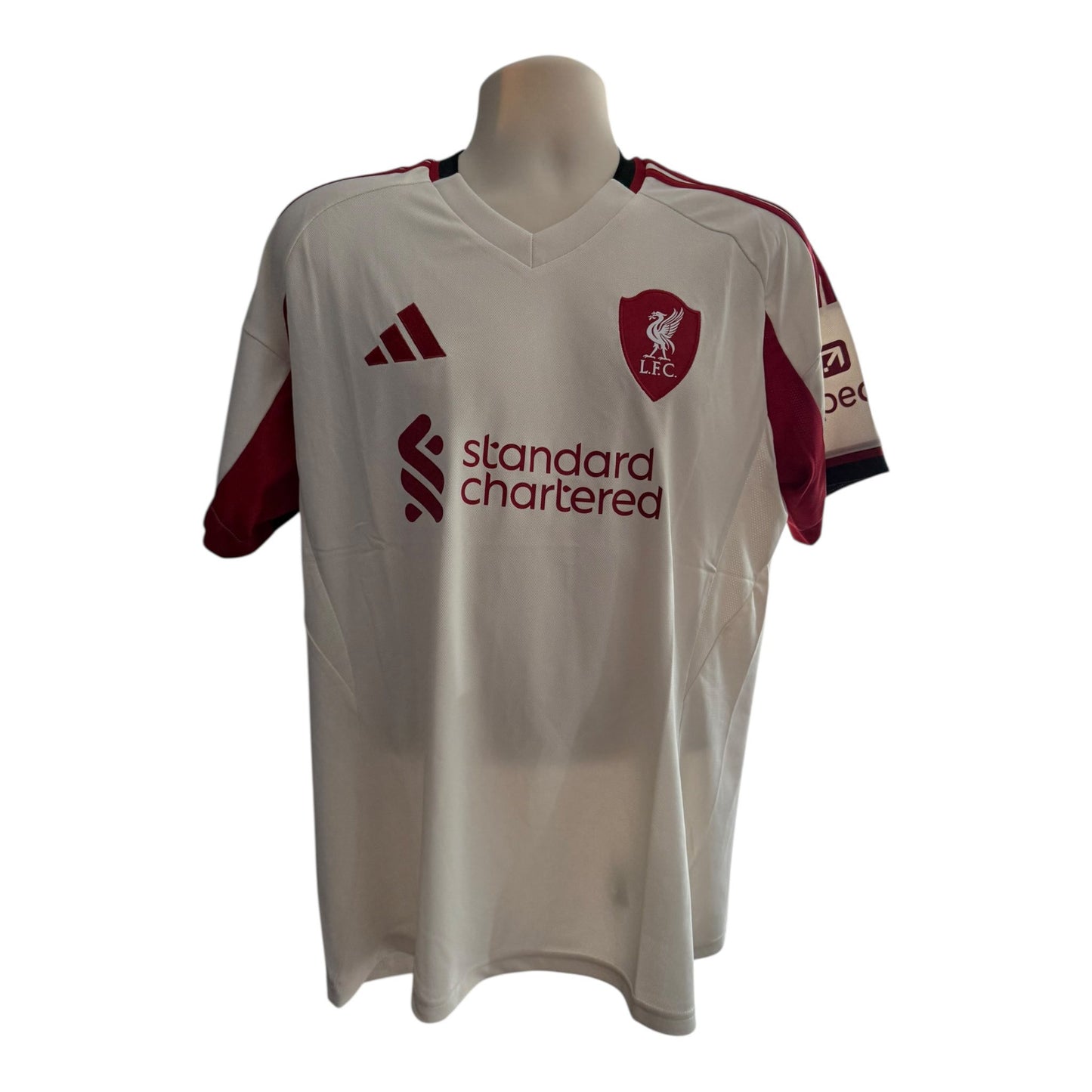 Alexis Mac Allister hand signed 25/26 away shirt