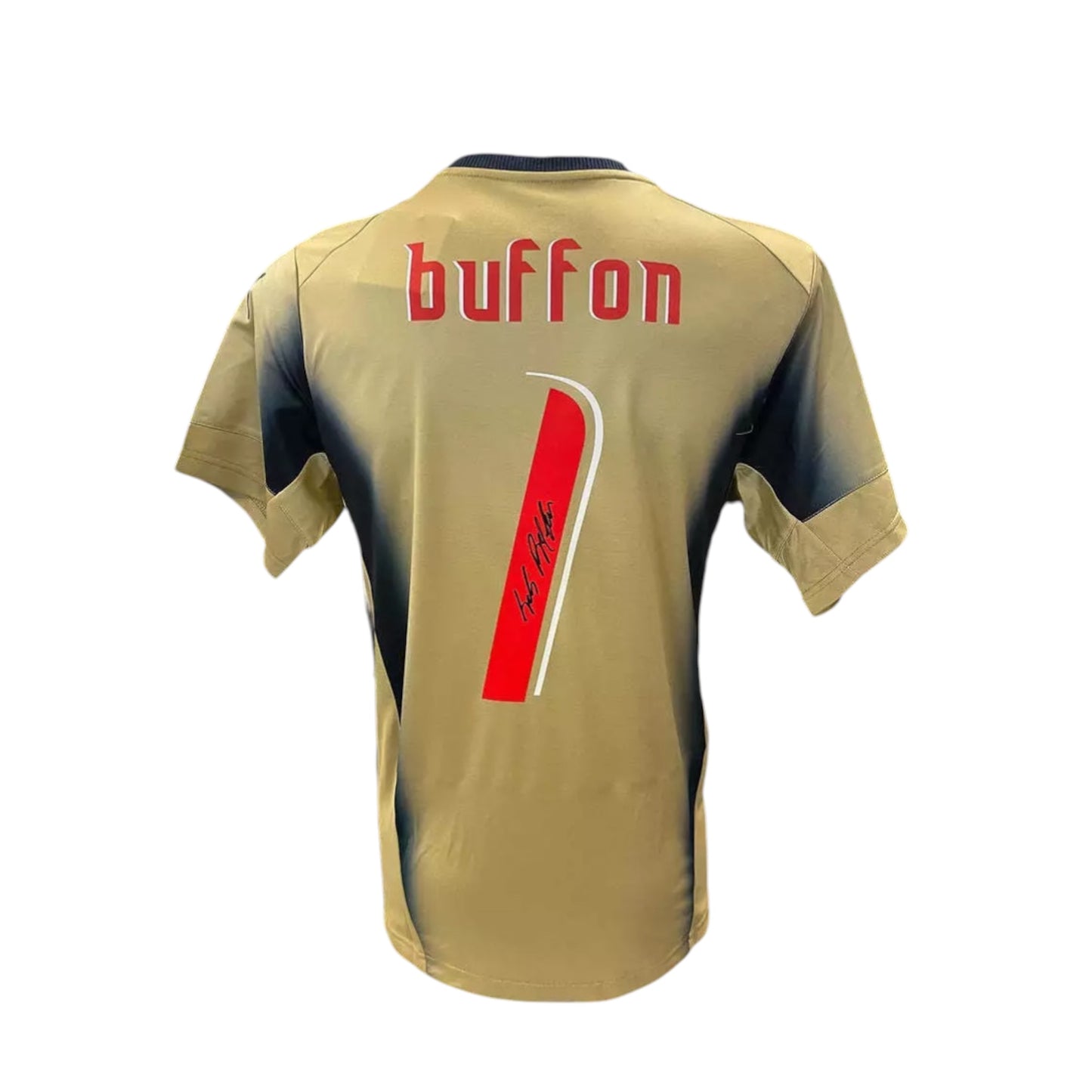 Pre order - Gianluigi Buffon signed 2006 final shirt