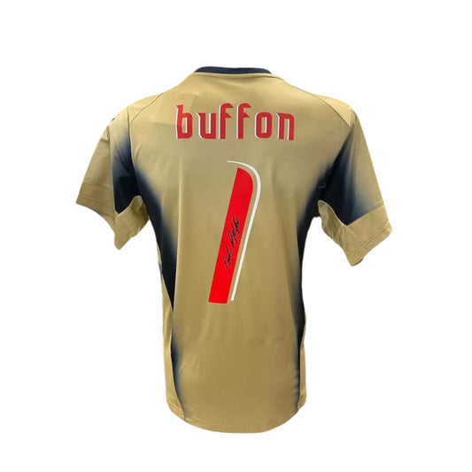Gianluigi Buffon Hand signed 2006 final shirt