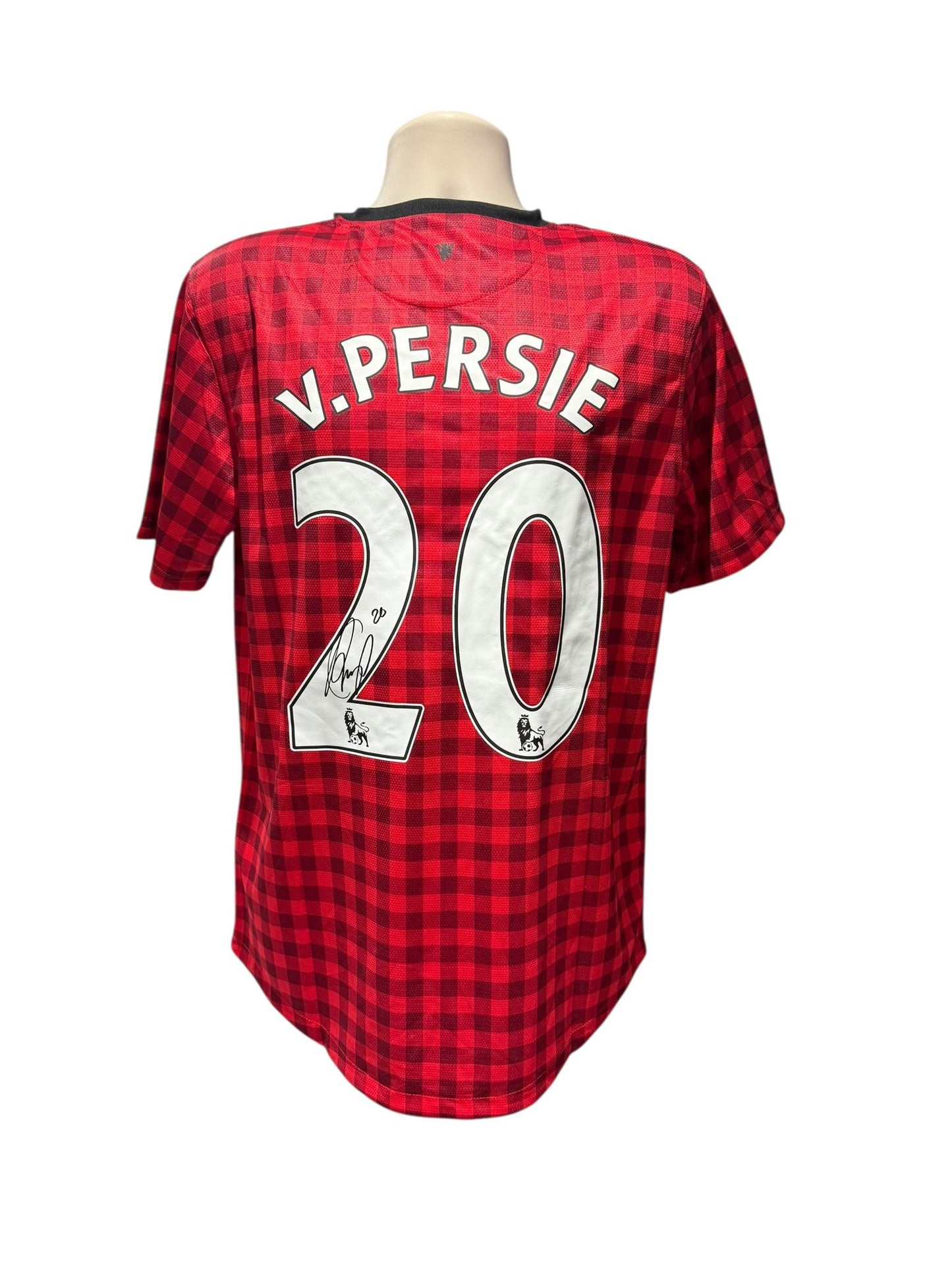 Robin Van Persie Hand signed Manchester united 2012/13 shirt
