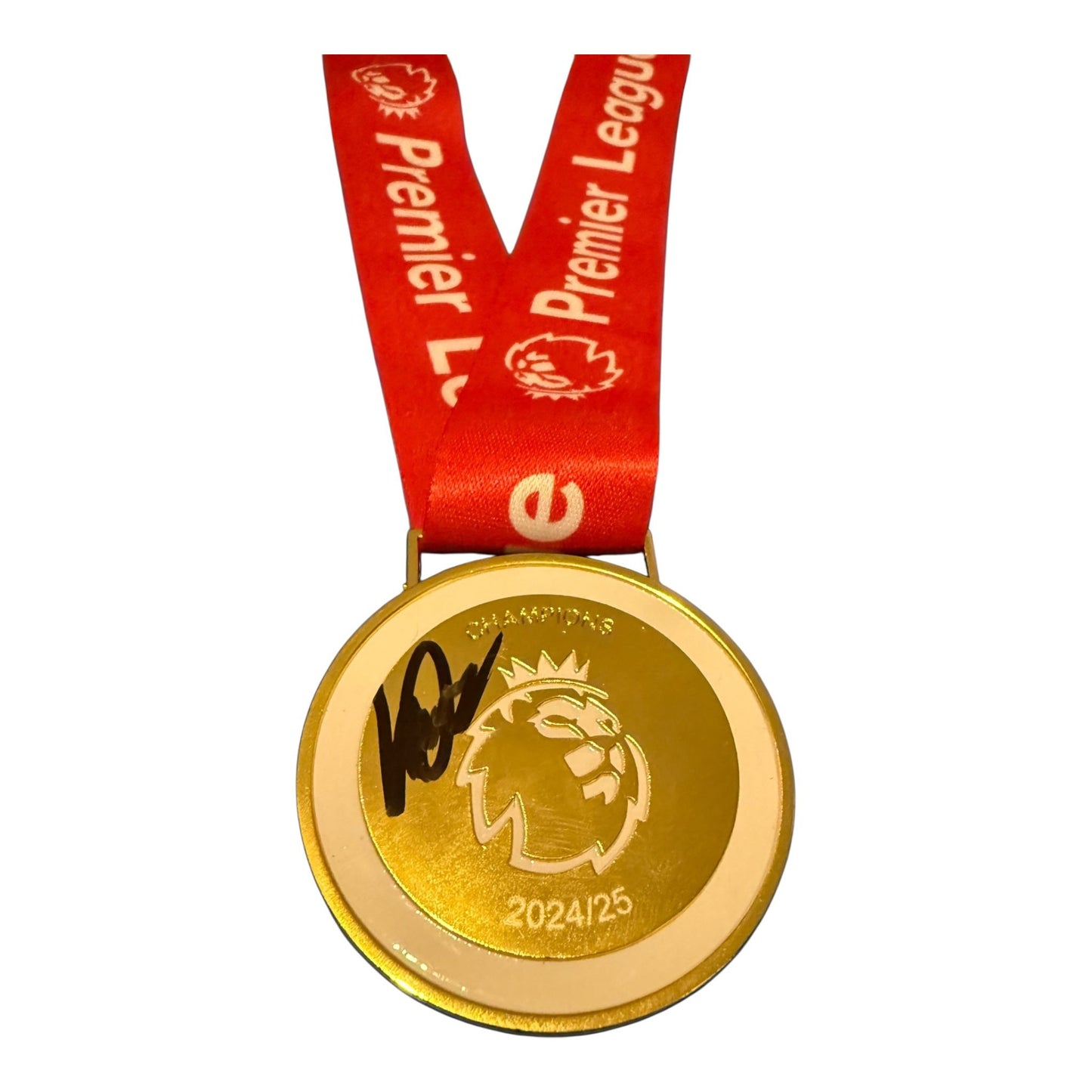 Luis Diaz Hand signed Premier league Winners medal