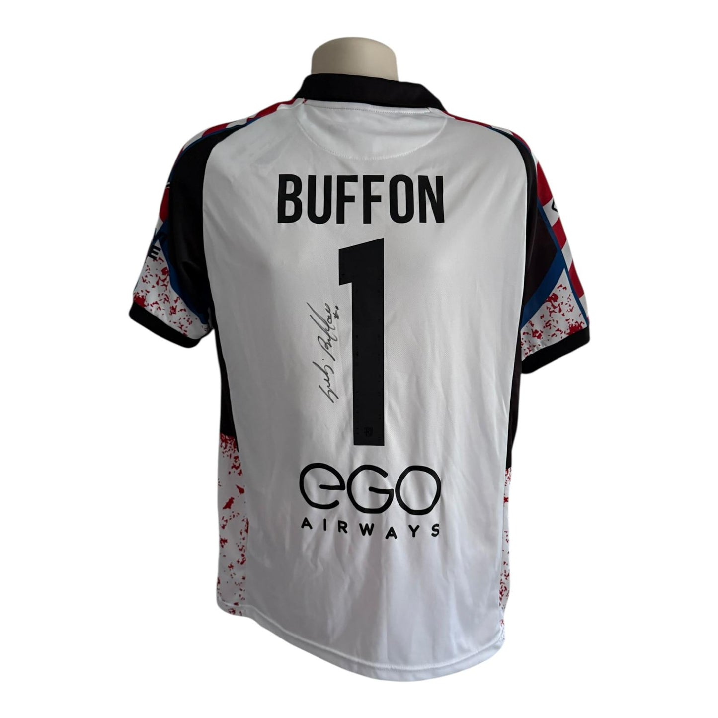 Gianluigi Buffon Hand signed Parma Special edition shirt