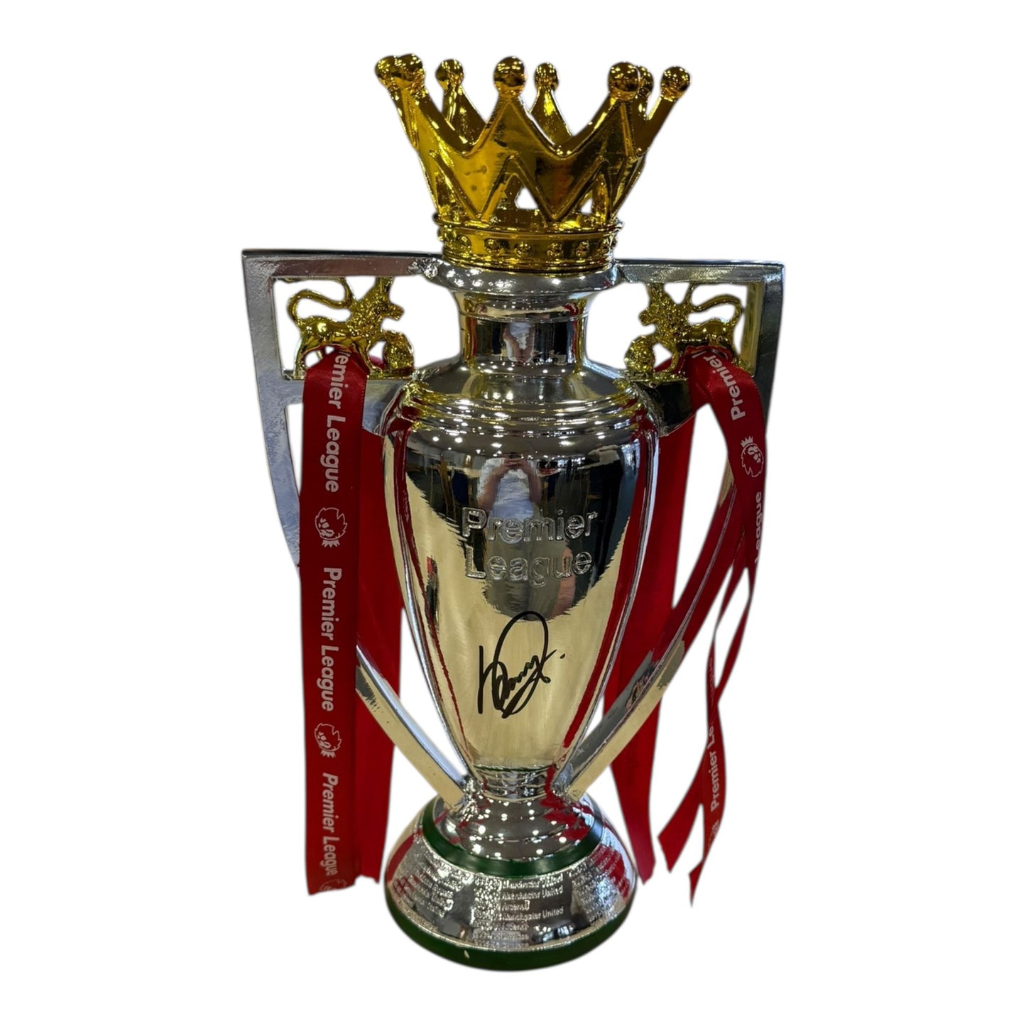 Luis Diaz Hand signed 32cm Premier league Trophy