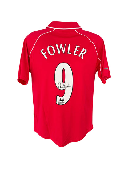 Robbie Fowler hand signed shirt