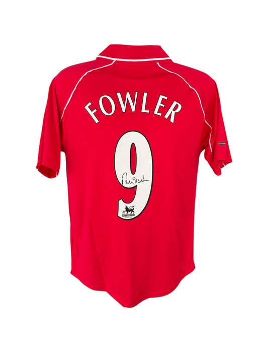 Robbie Fowler hand signed shirt
