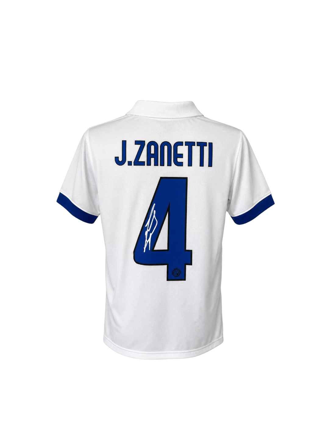 Javier Zanetti Hand Signed Inter Milan Away Shirt