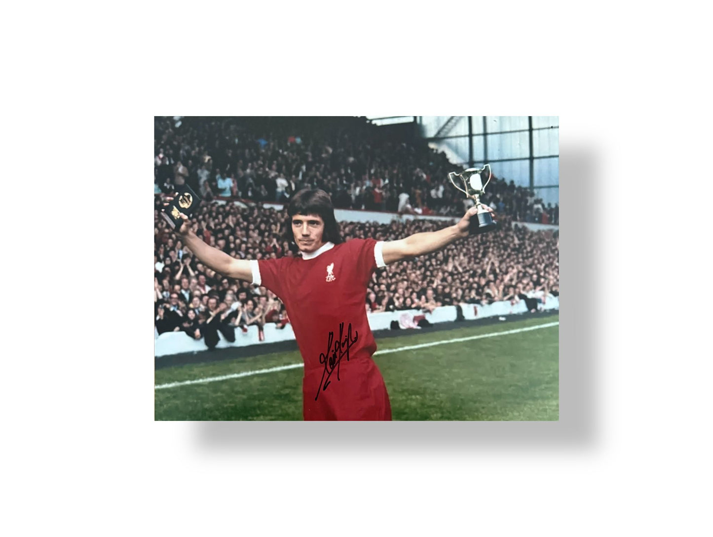 Kevin Keegan Hand Signed 16x12 Image
