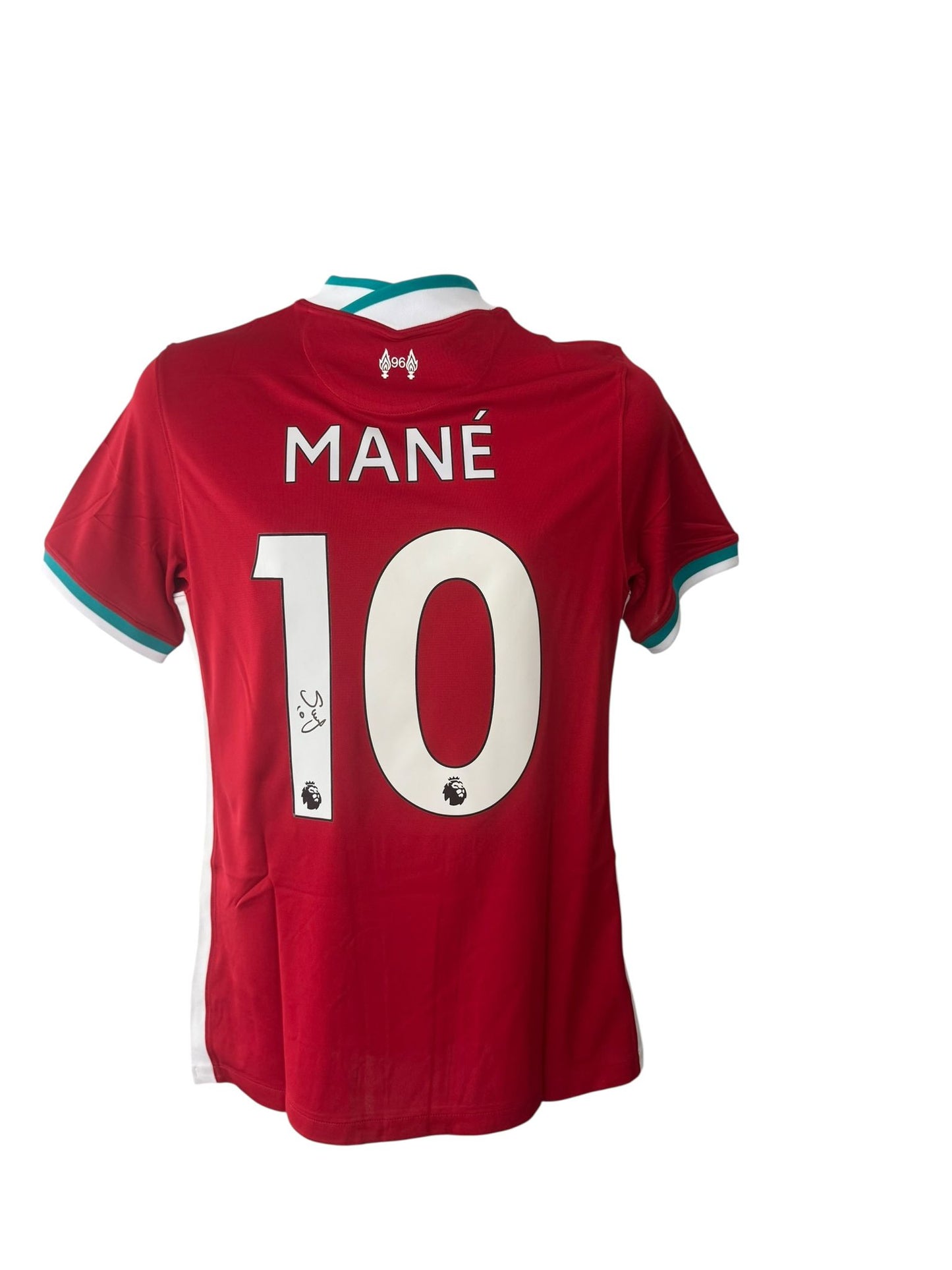 Sadio Mane hand signed 20/21 home shirt