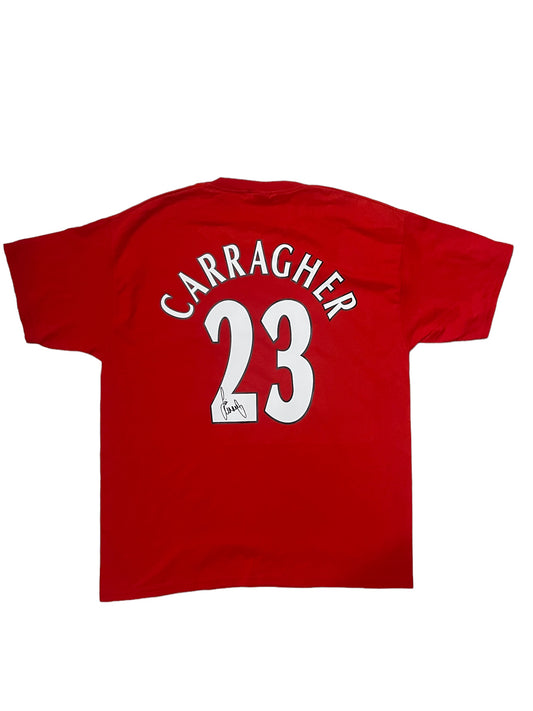 Jamie carragher #23 T-shirt - Red