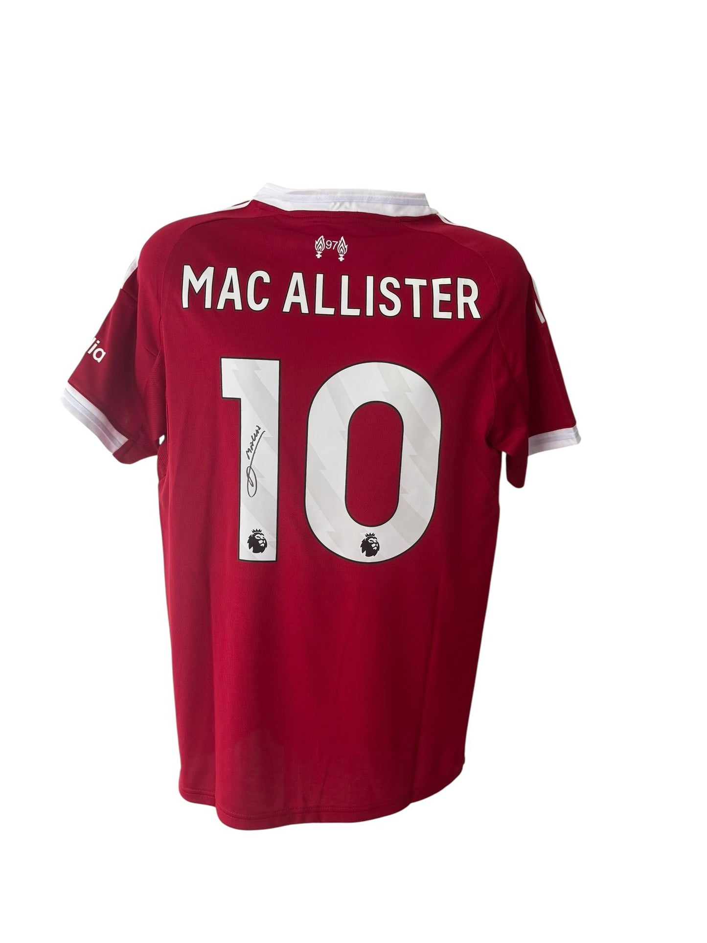 Alexis Mac Allister hand signed 25/26 home shirt