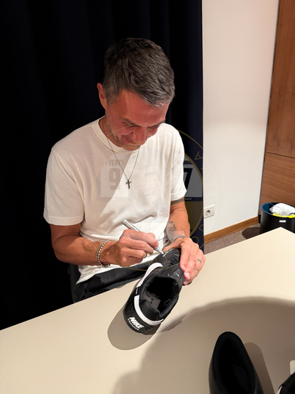 Paolo Maldini hand signed Nike football boot