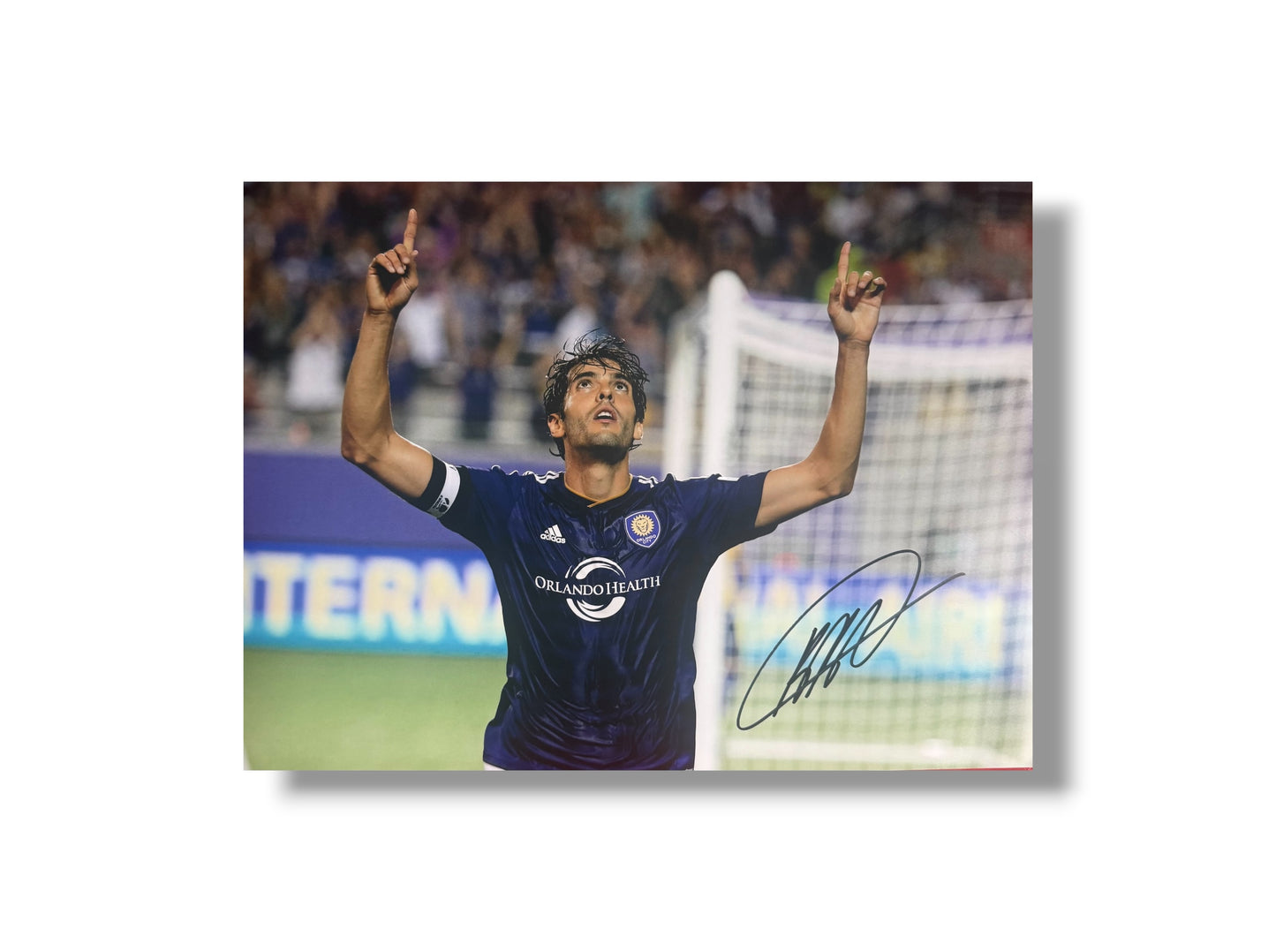 Kaka Hand signed 16x12 image