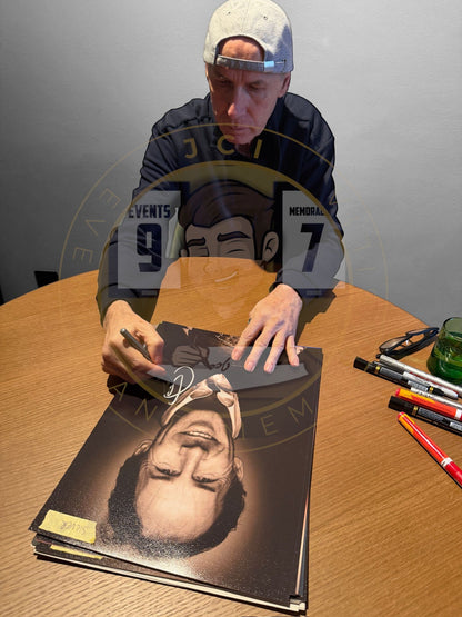 Franco Baresi hand signed 16x12 Image