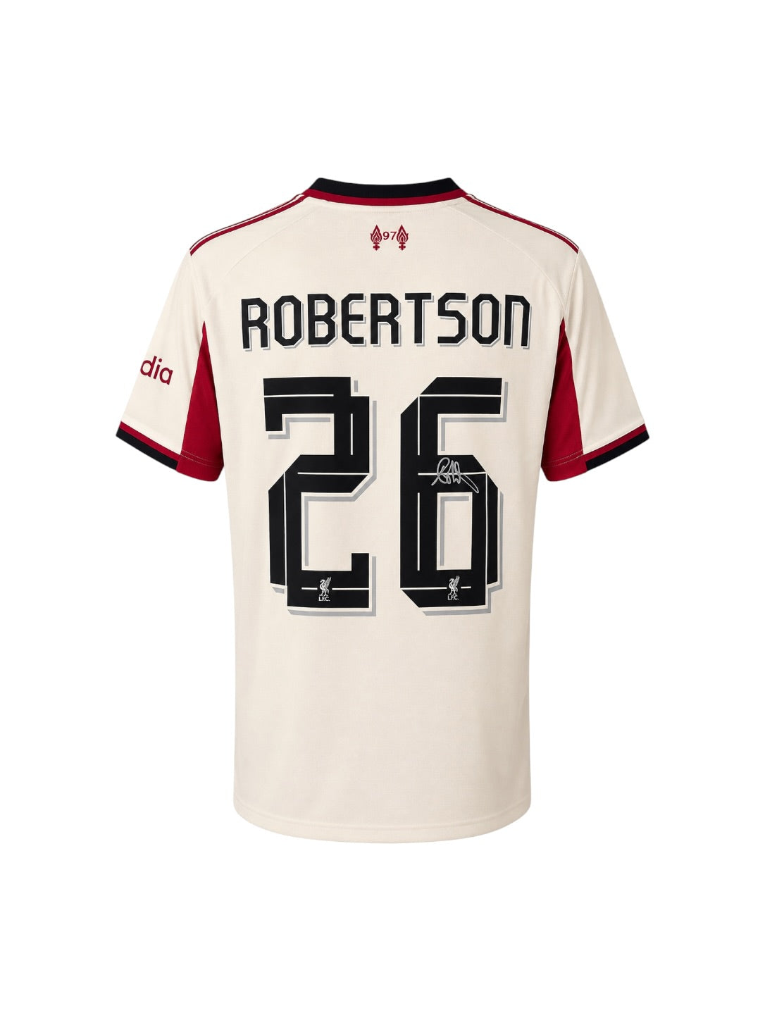 Andy Robertson Hand Signed 25/26 Away Shirt