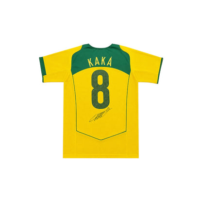 Kaka Hand signed Brazil shirt