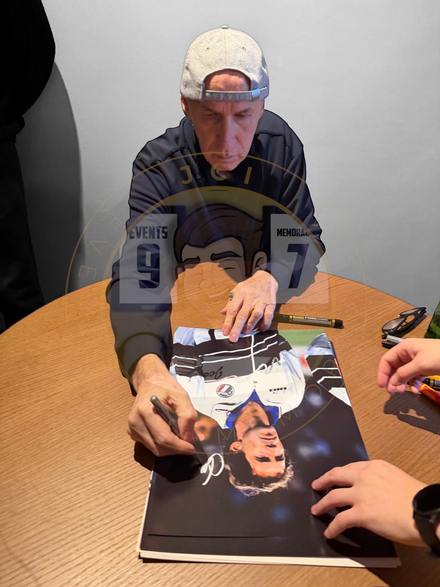 Franco Baresi hand signed 16x12 Image