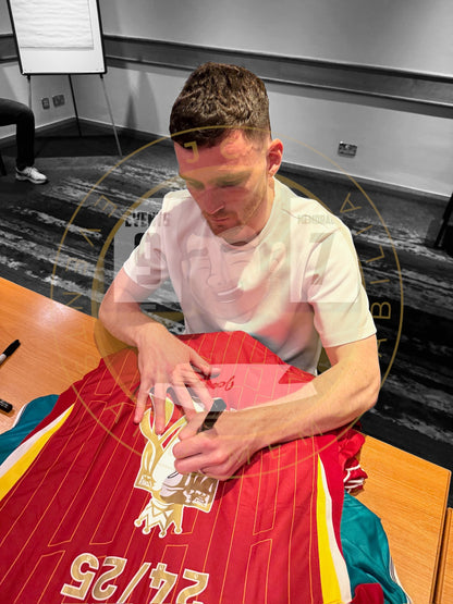Andy Robertson Hand Signed 24/25 Champions Shirt