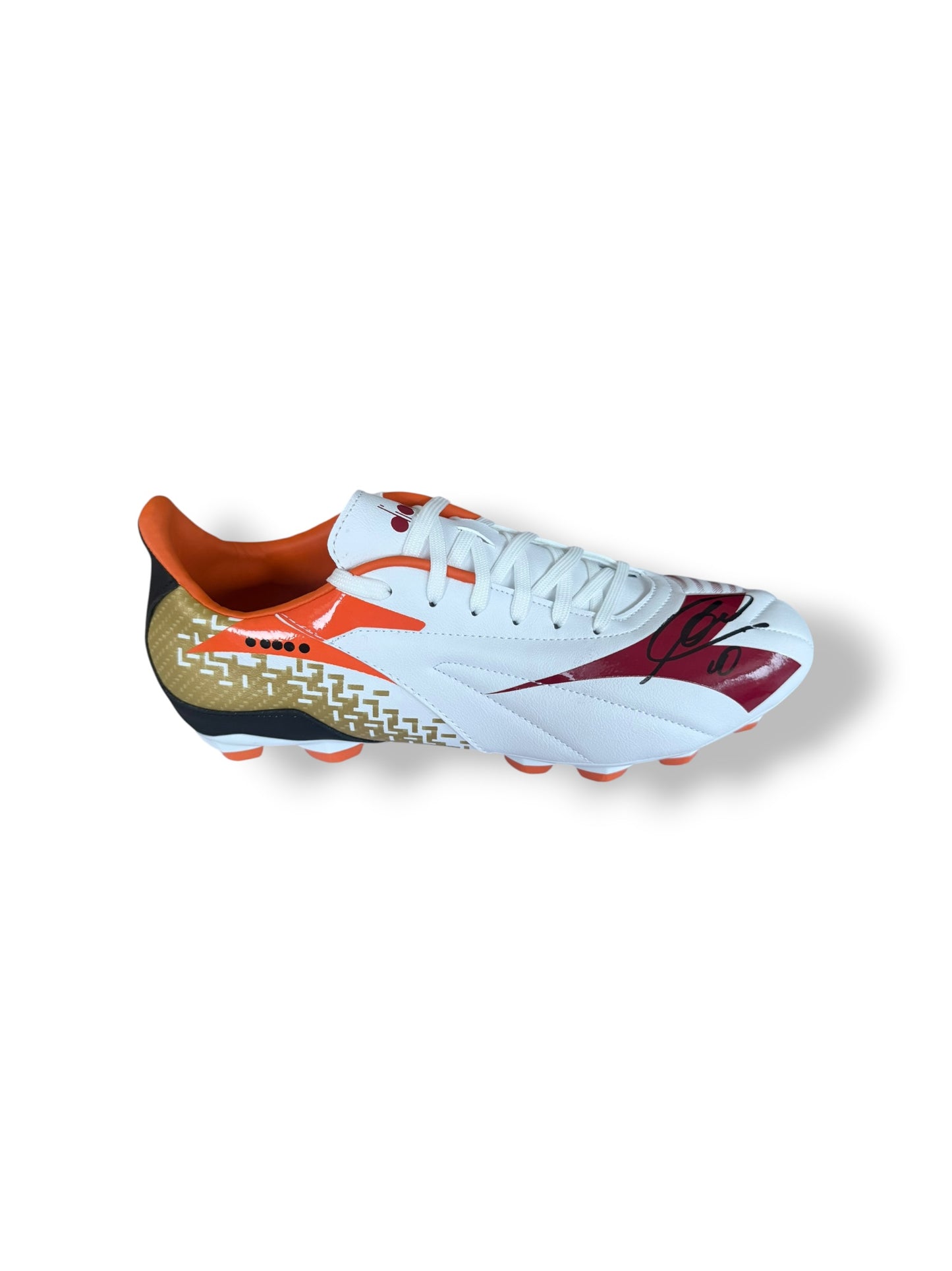 Francesco Totti Hand signed Diadora Boot