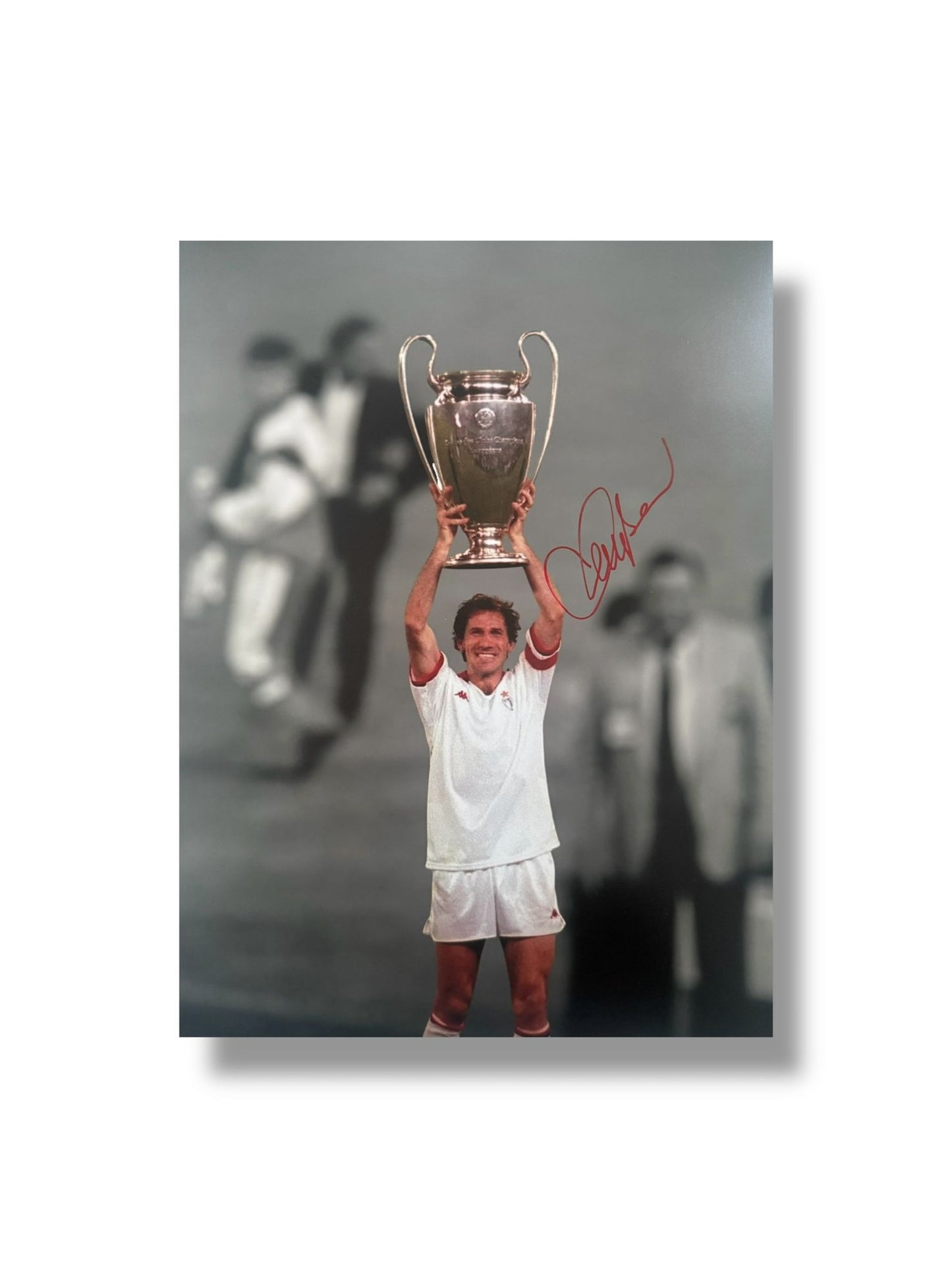Franco Baresi hand signed 16x12 Image