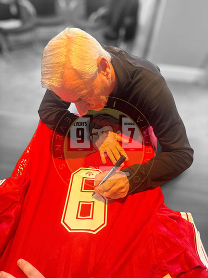 Ian Rush Hand Signed 1985-86 Liverpool FC Shirt