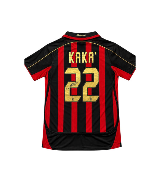 Kaka Hand signed AC Milan Home 2007 shirt