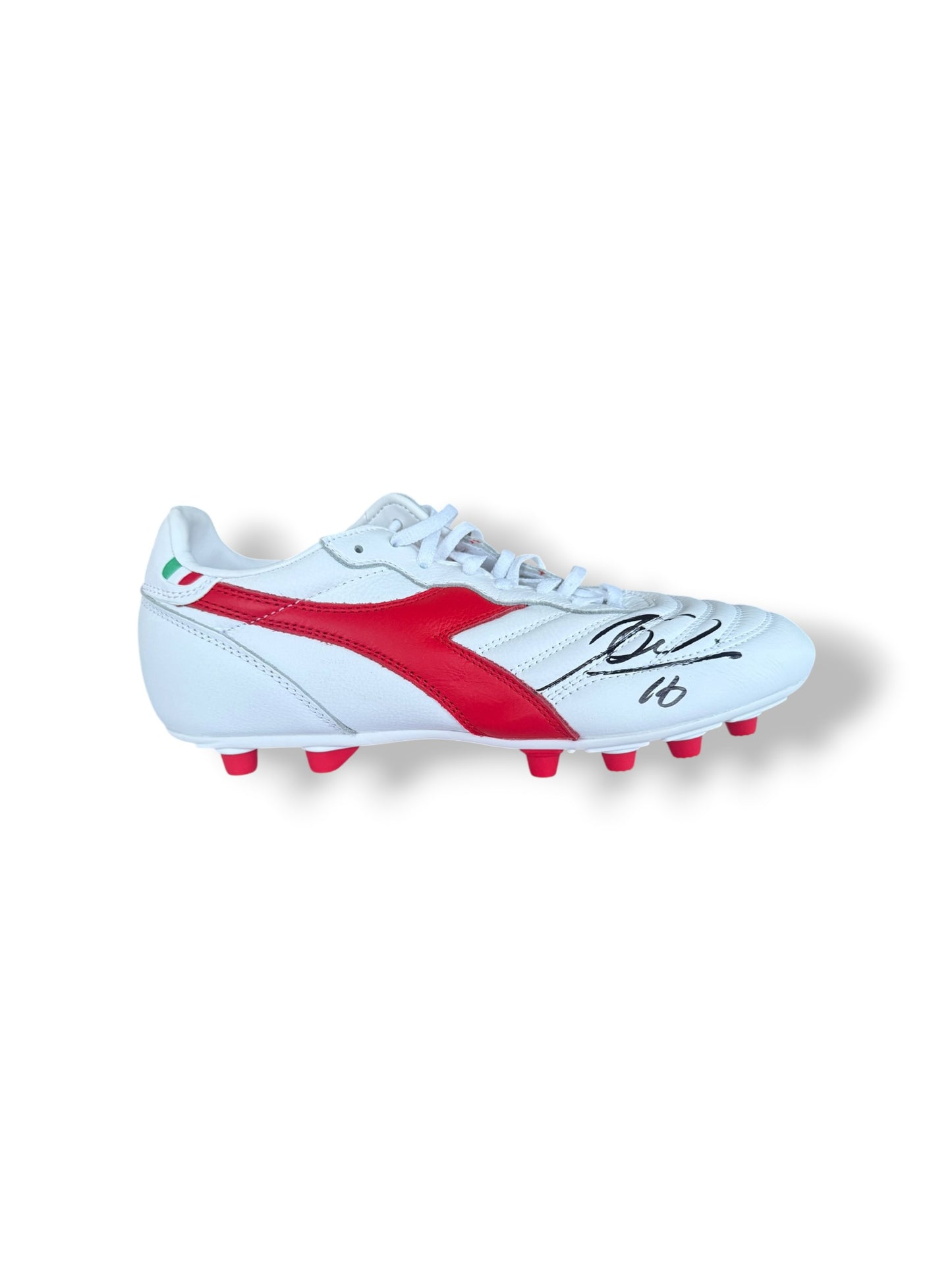 Francesco Totti Hand signed Diadora Boot