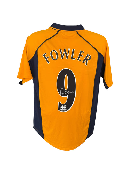 Robbie Fowler hand signed shirt