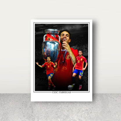 Pre Order - Cesc Fabregas hand signed 16x12 image