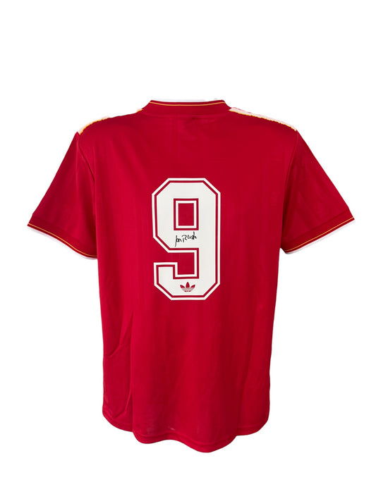 Ian Rush Hand Signed 1985-86 Liverpool FC Shirt