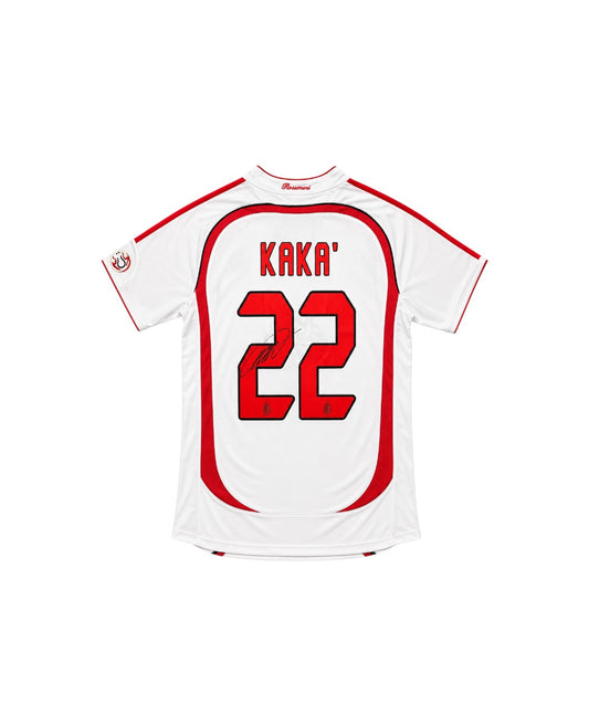 Kaka Hand signed AC Milan Away 2007 shirt