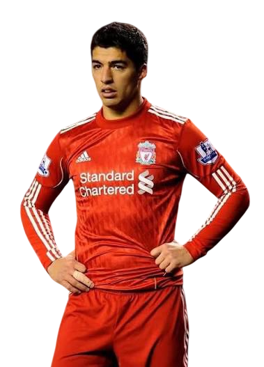 Pre order - Luis Suarez hand signed 2012 home shirt