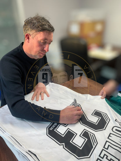 Robbie Fowler hand signed shirt