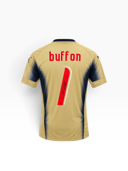 Gianluigi Buffon Hand signed 2006 final shirt