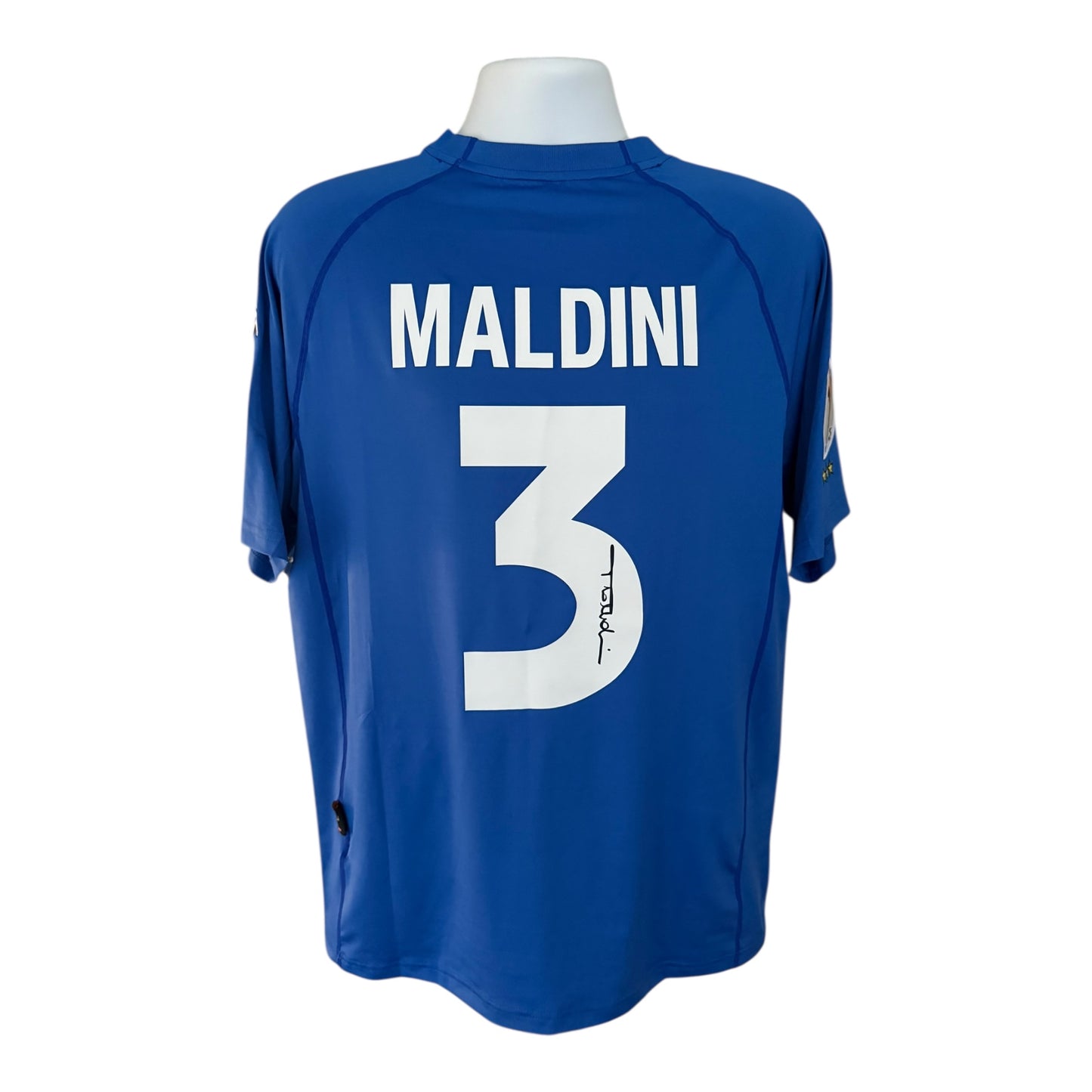 Paolo Maldini hand signed Italy Shirt
