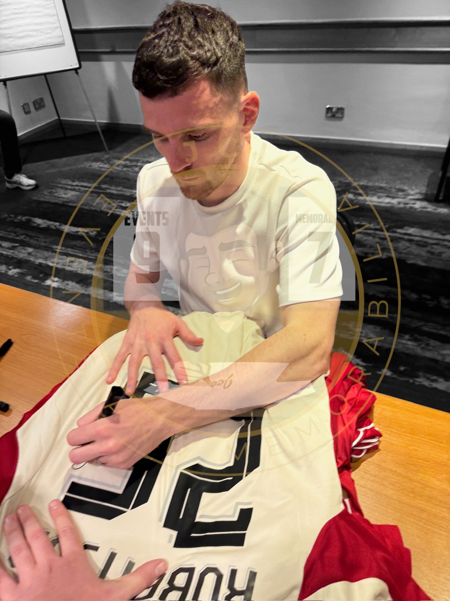 Andy Robertson Hand Signed 25/26 Away Shirt