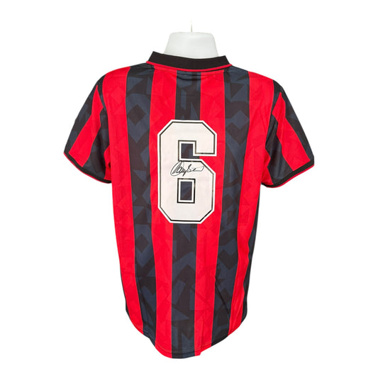 Franco Baresi hand signed AC Milan shirt
