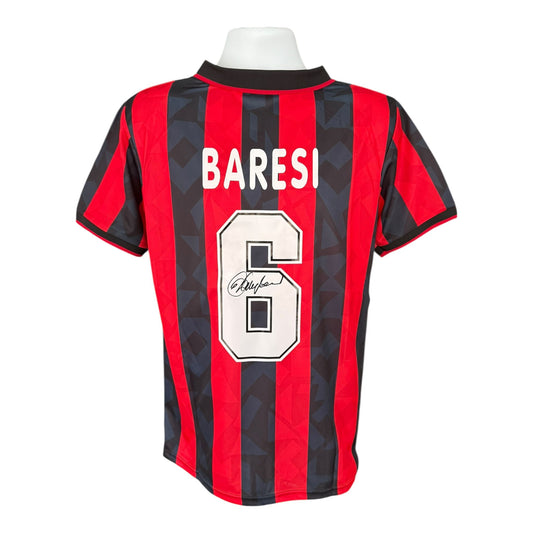 Franco Baresi hand signed AC Milan shirt