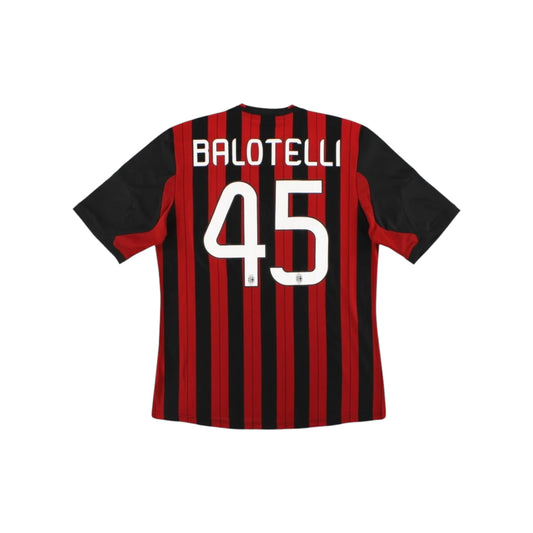 Pre order - Mario Balotelli hand signed Ac Milan shirt