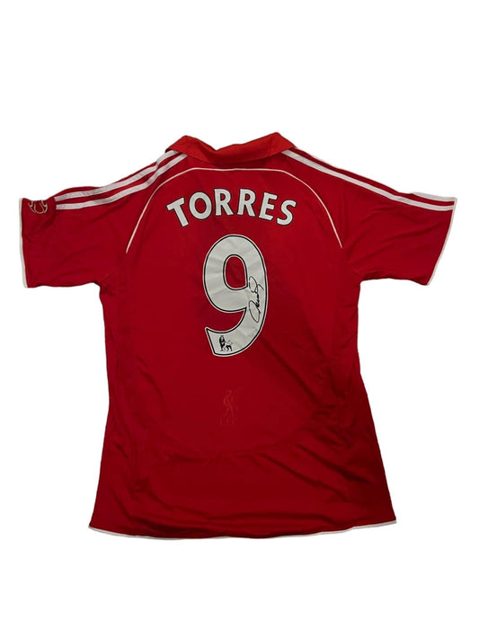 Fernando Torres signed 06-08 “Debut” Shirt
