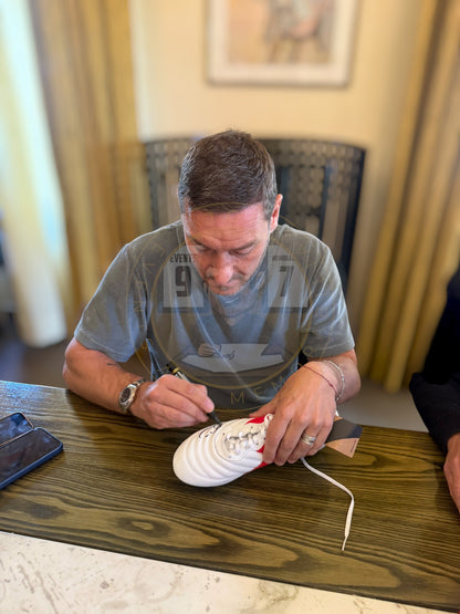 Francesco Totti Hand signed Diadora Boot