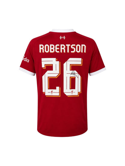 Andy Robertson Hand Signed 25/26 home Shirt