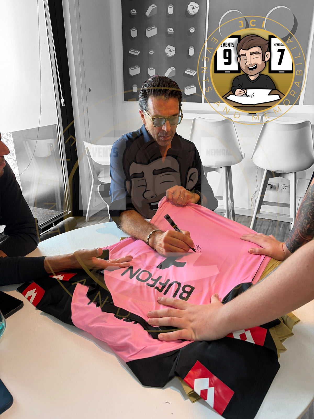 Gianluigi Buffon Hand signed Juventus shirt