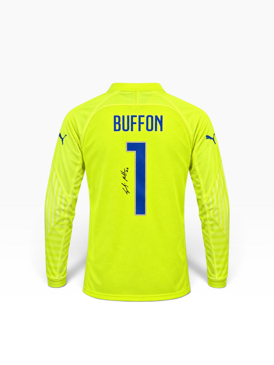 Gianluigi Buffon Hand signed Italy shirt