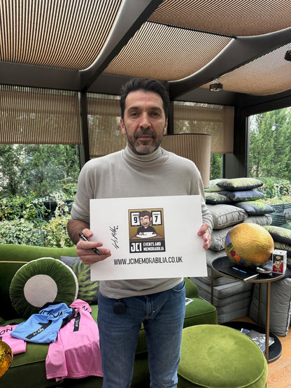 Gianluigi Buffon Hand signed 2006 final shirt