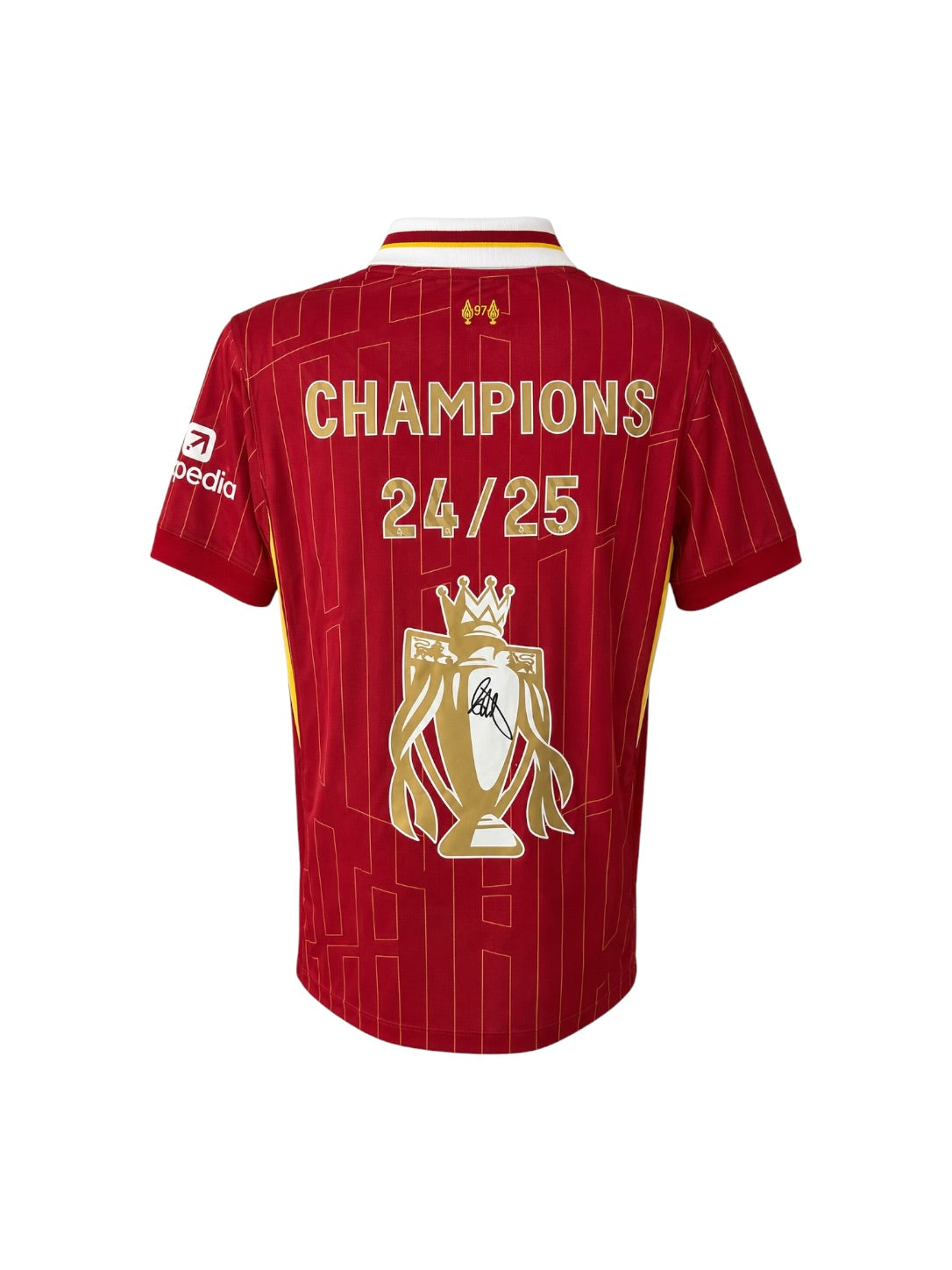 Andy Robertson Hand Signed 24/25 Champions Shirt