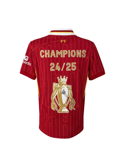 Andy Robertson Hand Signed 24/25 Champions Shirt