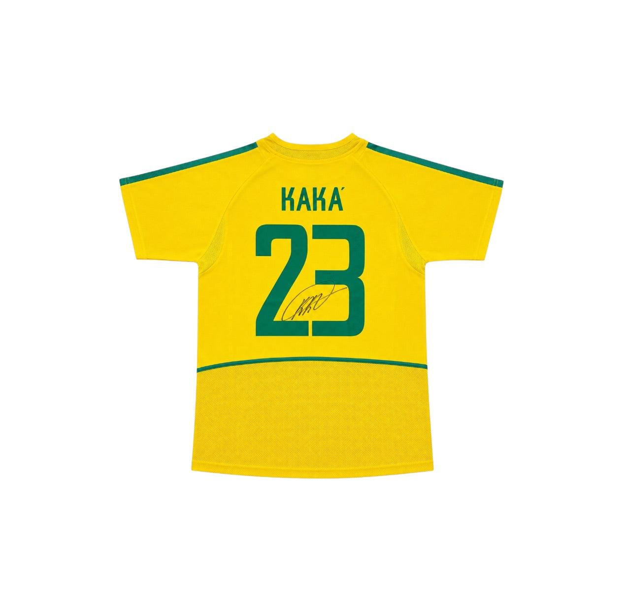 Kaka Hand signed Brazil shirt
