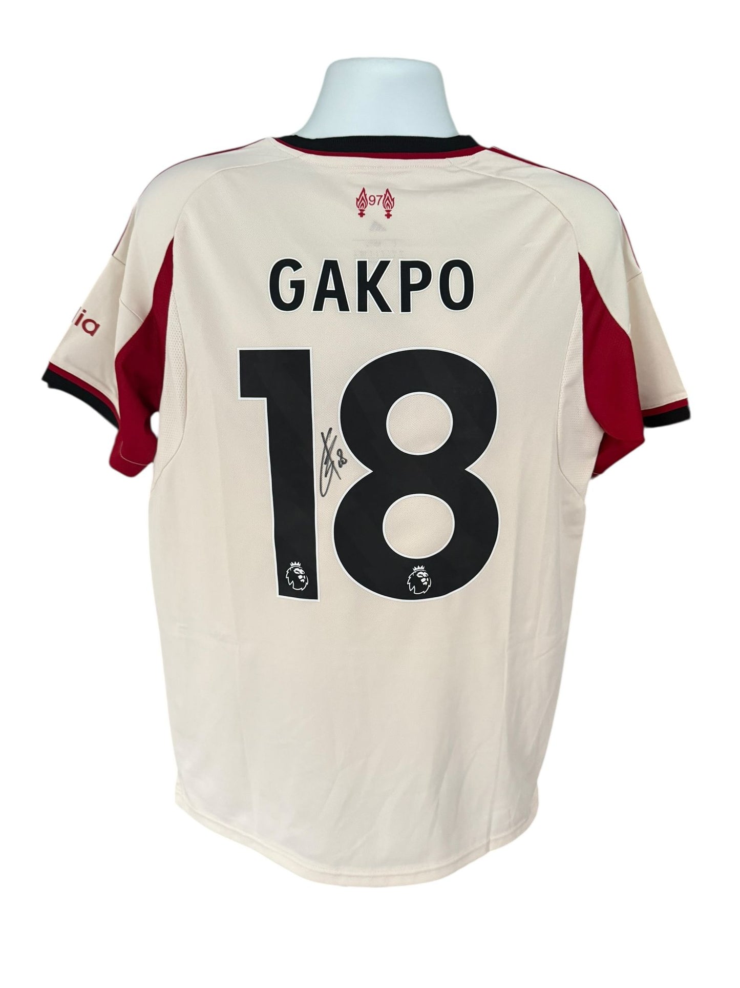 Cody Gakpo hand signed 25/26 Away shirt