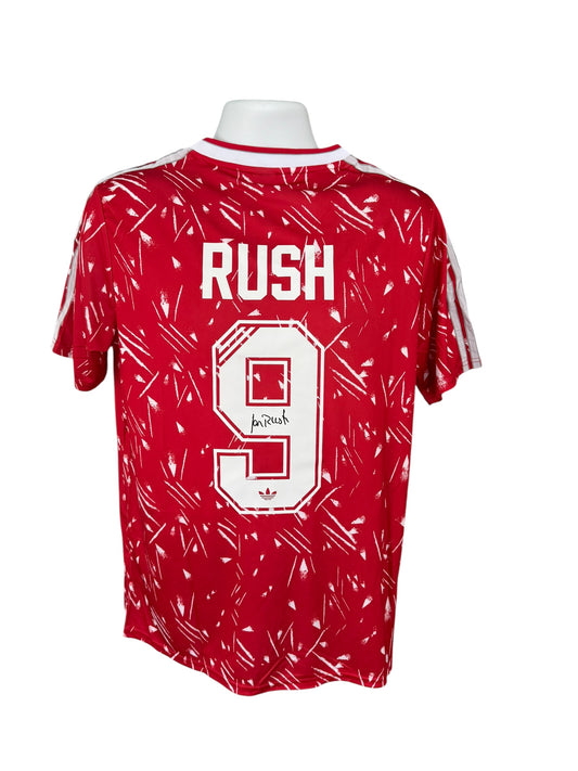 Ian Rush Hand Signed 89/91 Liverpool FC Candy Home Shirt